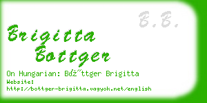 brigitta bottger business card